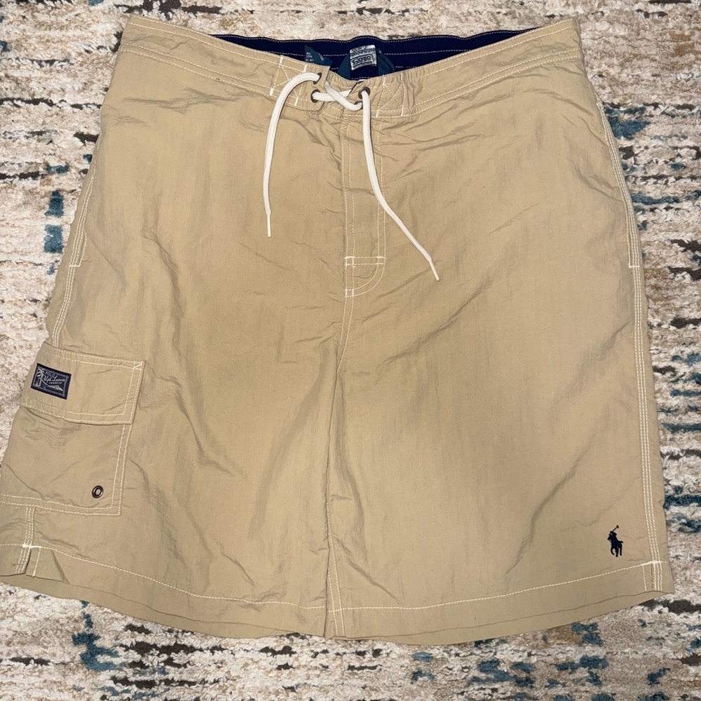 Polo by Ralph Lauren Men's Beige Board Shorts